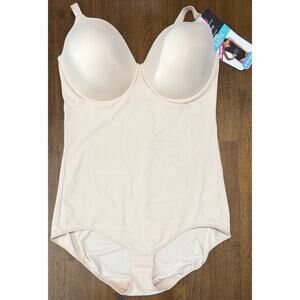 NEW Maidenform Flexees Sculpts Ultra Firm Cooling Bodyshaper Nude Underwear 3XL